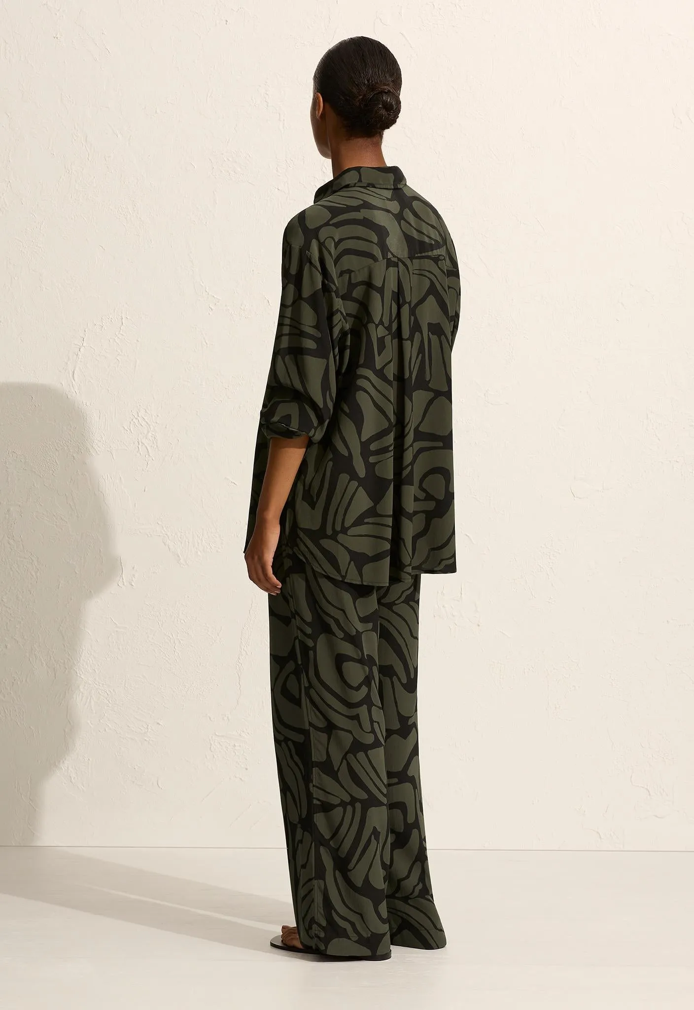 Drawstring Trouser - Pebble sold by Matteau product image thumbnail 4