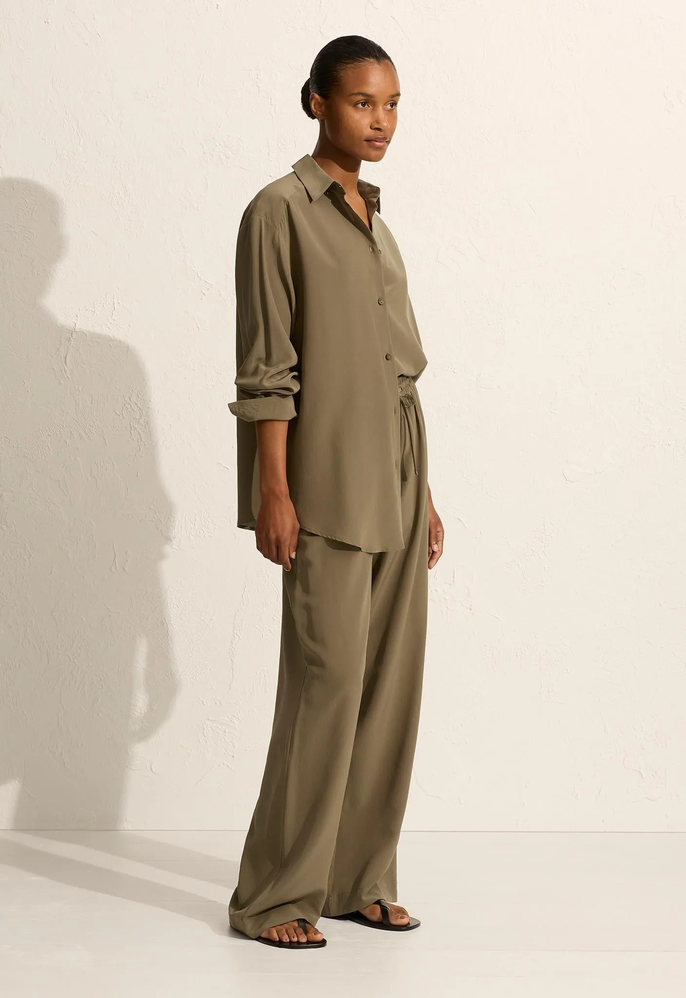 Long Sleeve Silk Shirt - Willow sold by Matteau product image thumbnail 3