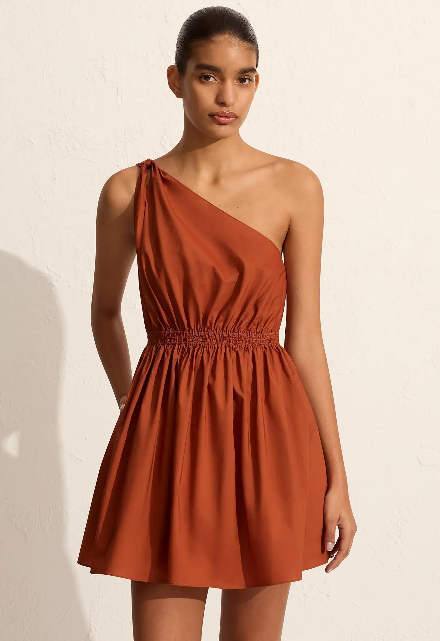 Twist Shoulder Mini Dress - Sienna sold by Matteau product image thumbnail 2