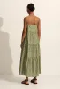 Tiered Sundress - Jasmine (Olive) sold by Matteau