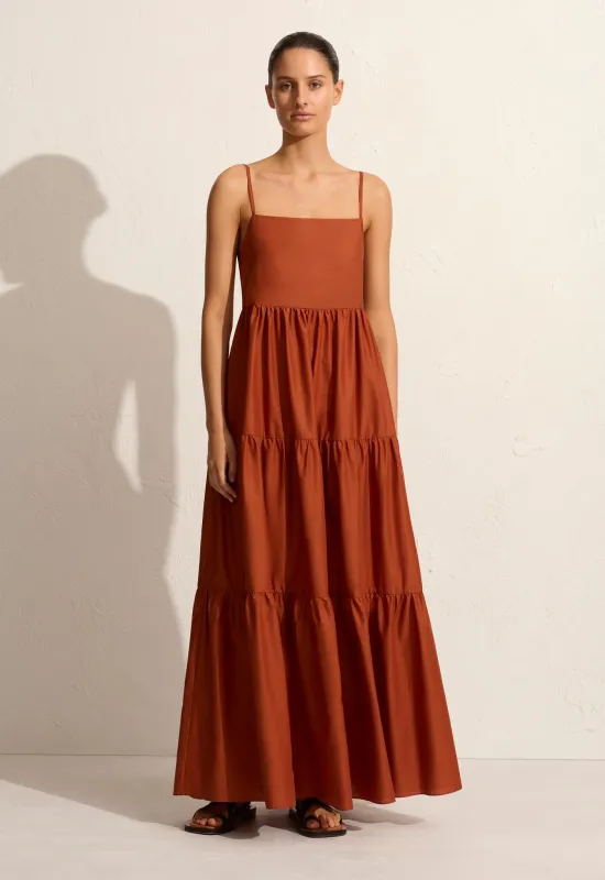 Tiered Low Back Sundress - Sienna sold by Matteau