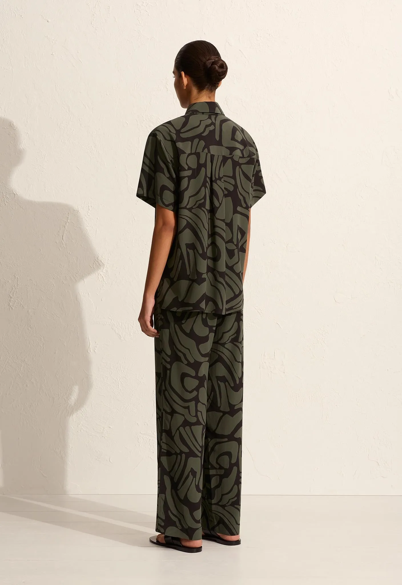 Short Sleeve Shirt - Pebble sold by Matteau product image thumbnail 4