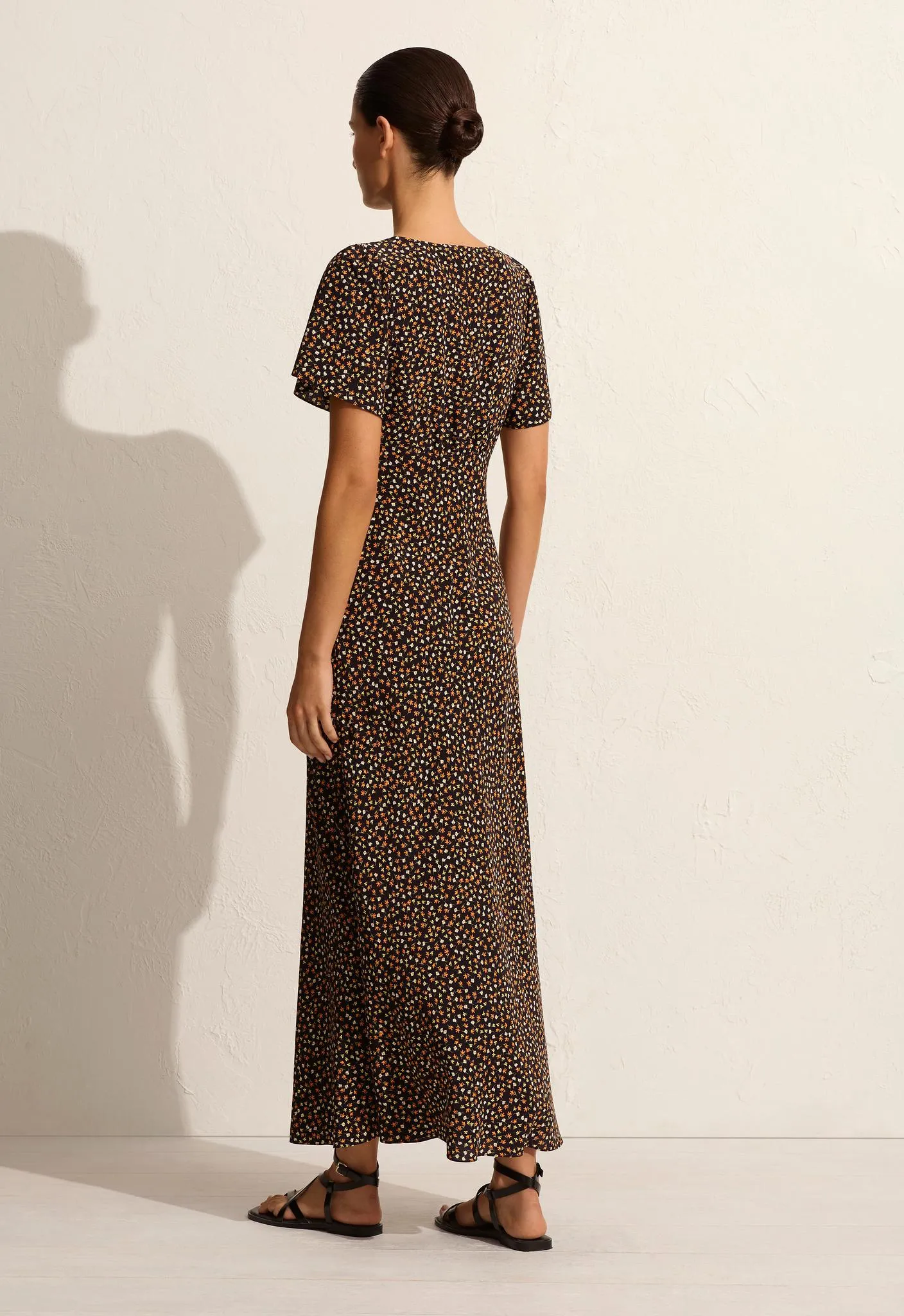 Short Sleeve Bias Dress - Meadow sold by Matteau product image thumbnail 4