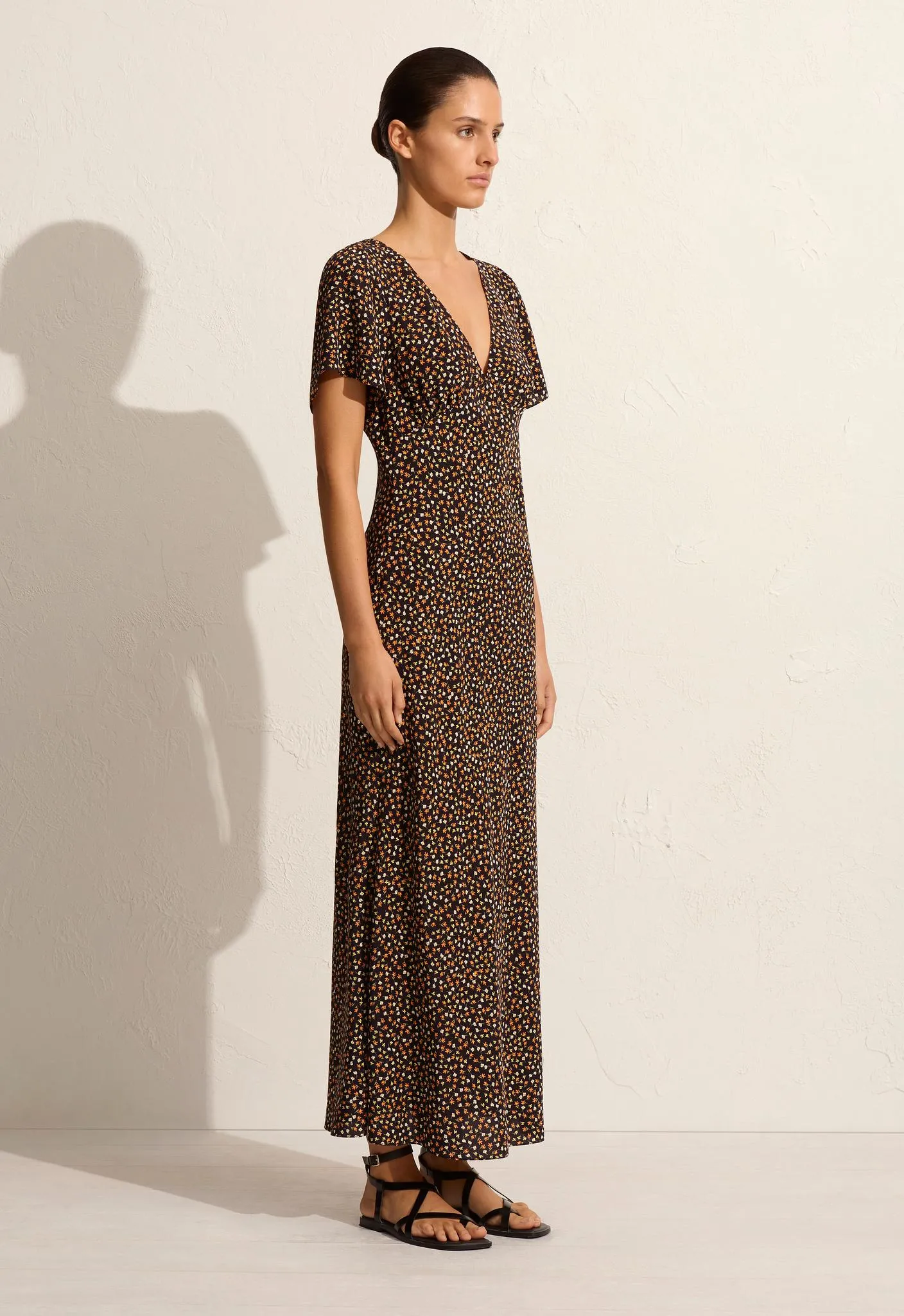 Short Sleeve Bias Dress - Meadow sold by Matteau product image thumbnail 2