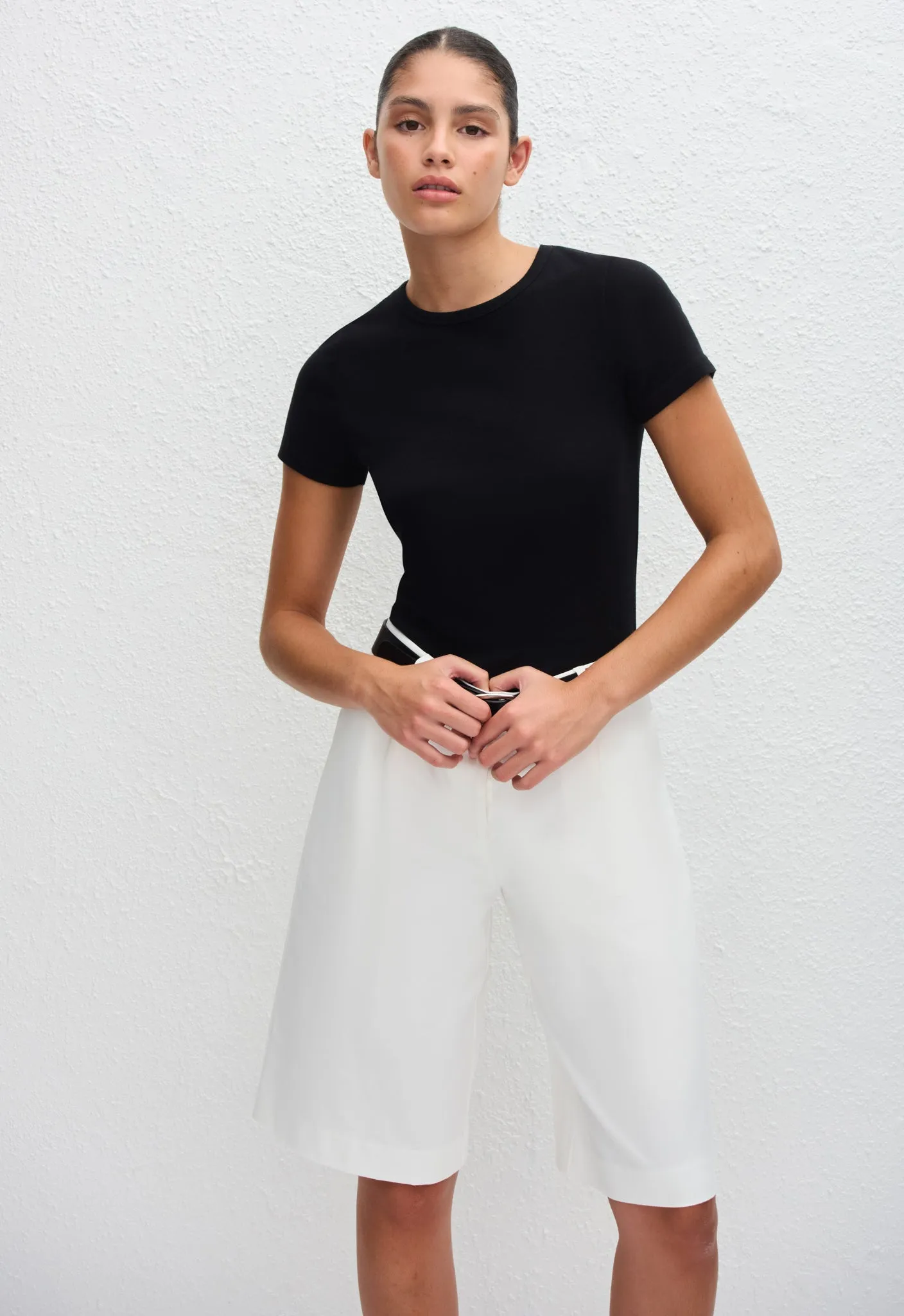 Long Chino Short - Chalk sold by Matteau product image thumbnail 4