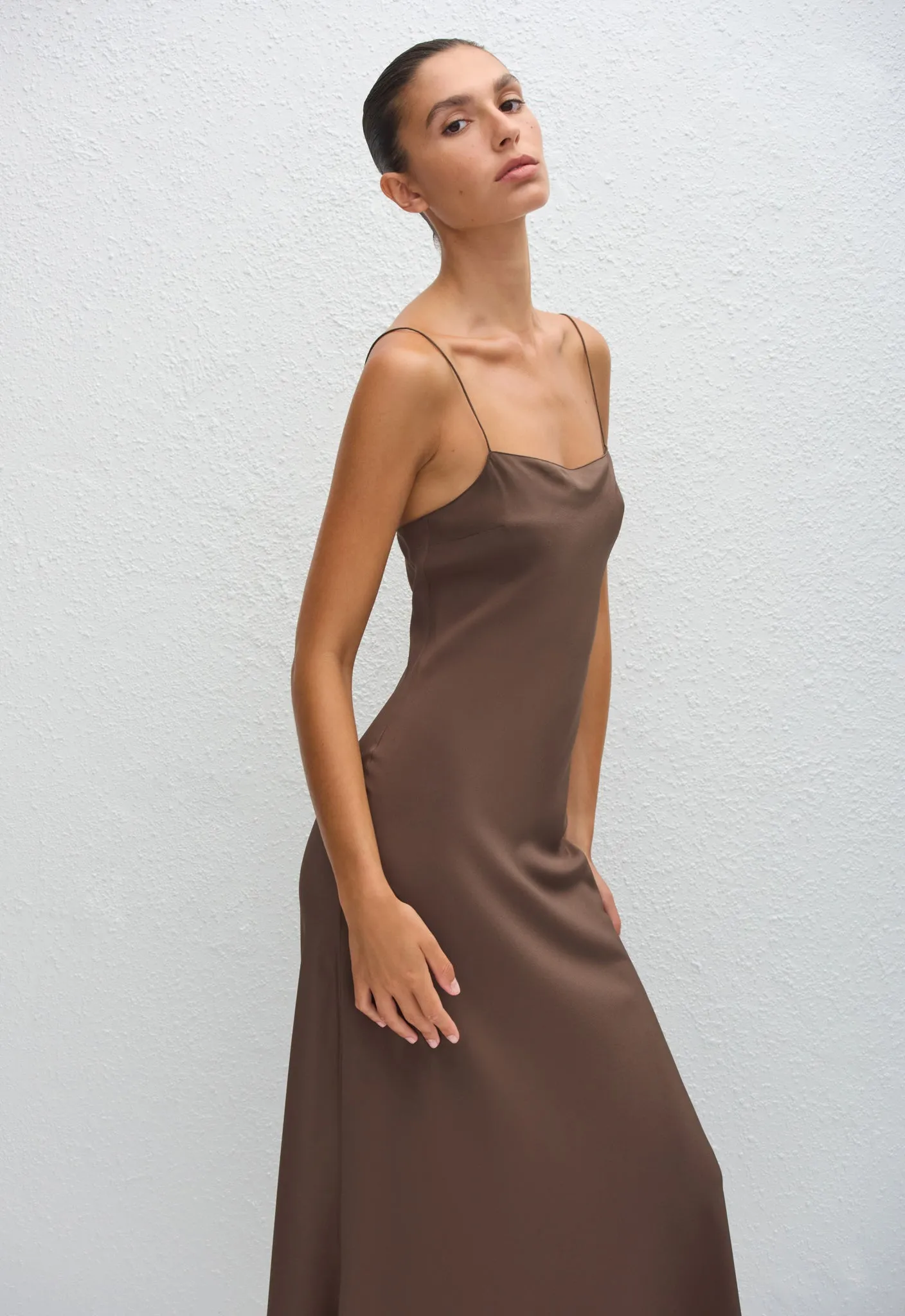 Square Slip Dress - Truffle sold by Matteau product image thumbnail 2