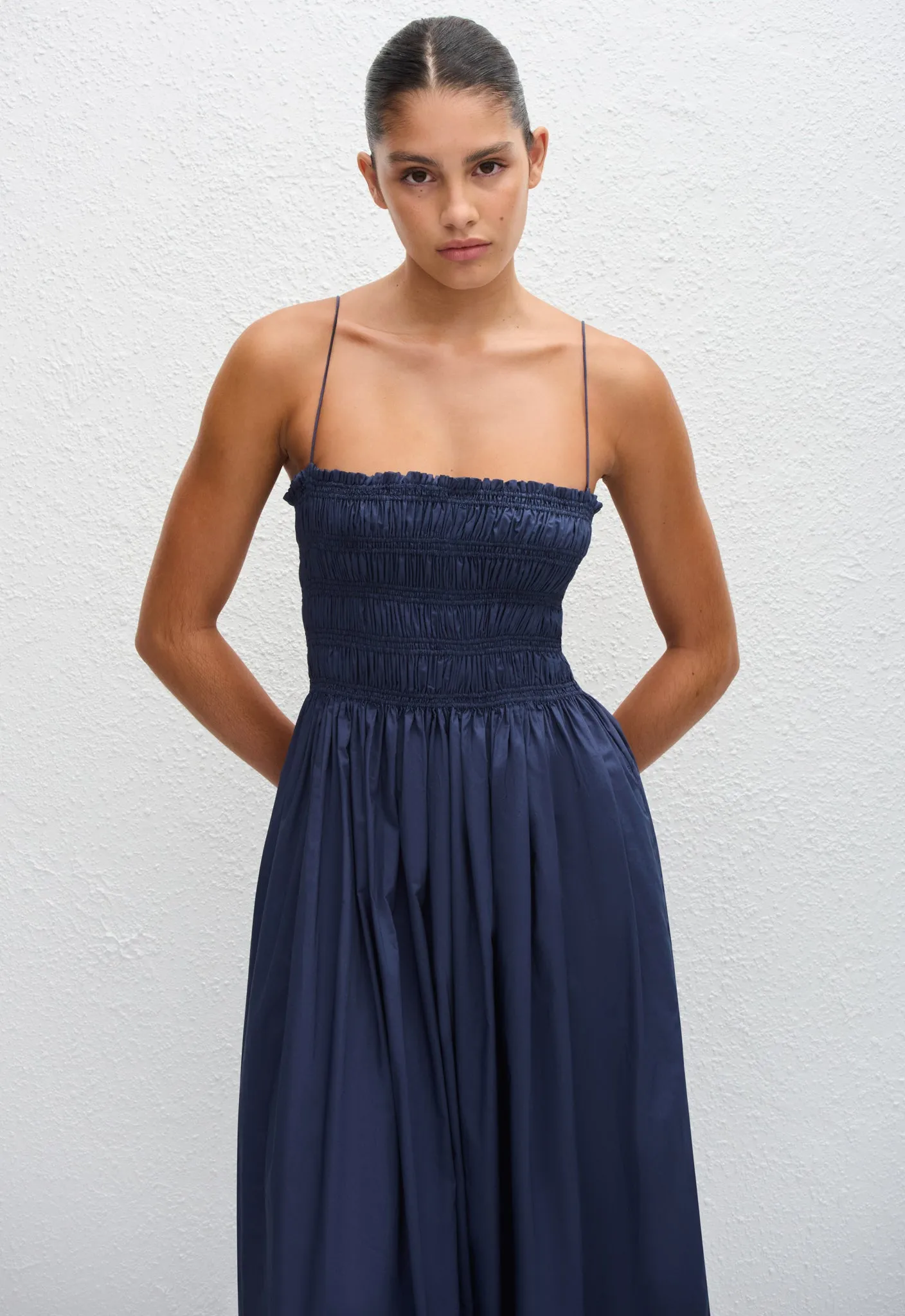 Shirred Bodice Dress - Dusk sold by Matteau product image thumbnail 2