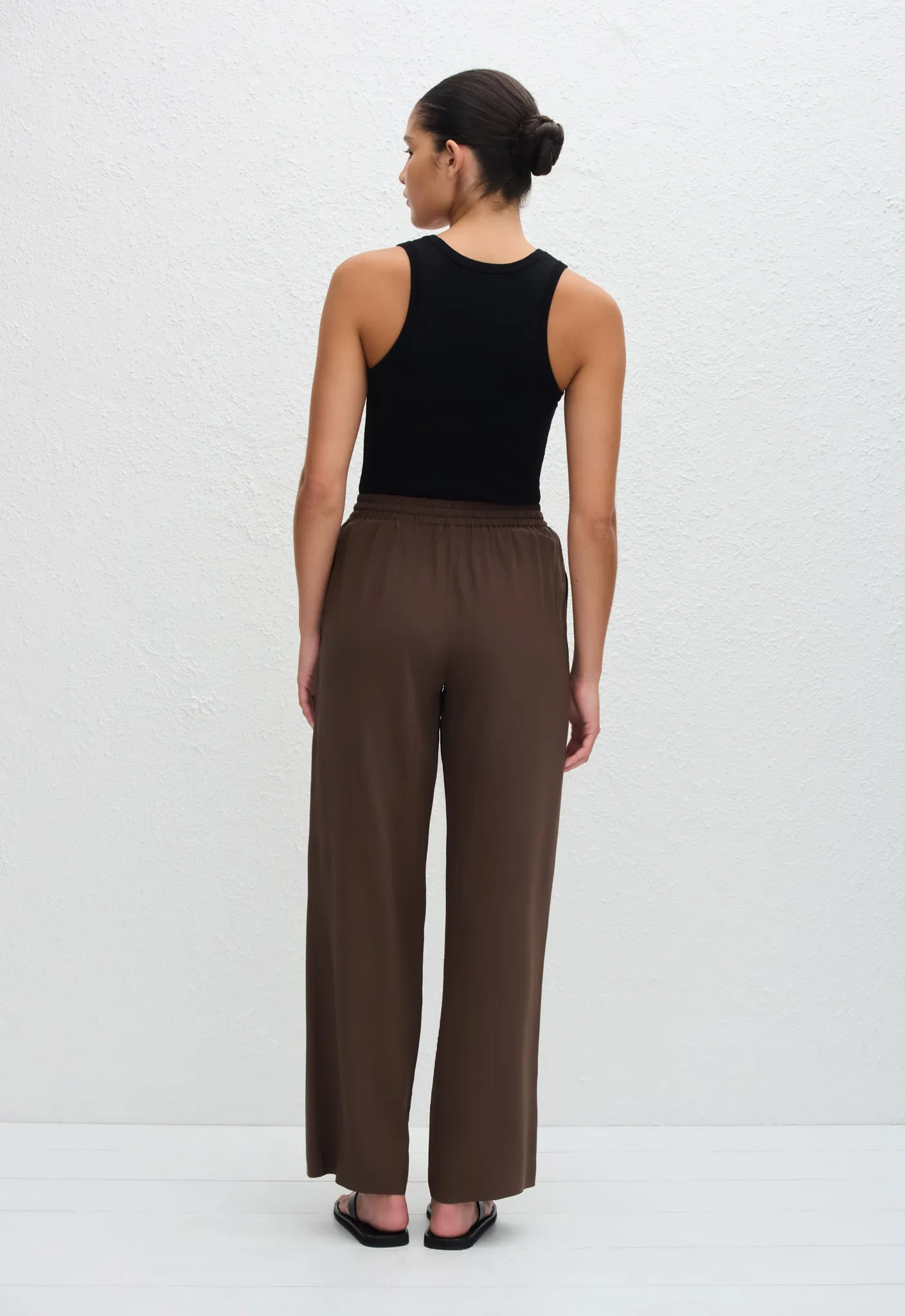 Drawstring Trouser - Truffle sold by Matteau product image thumbnail 5