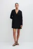Deep V Mini Dress - Black sold by Matteau