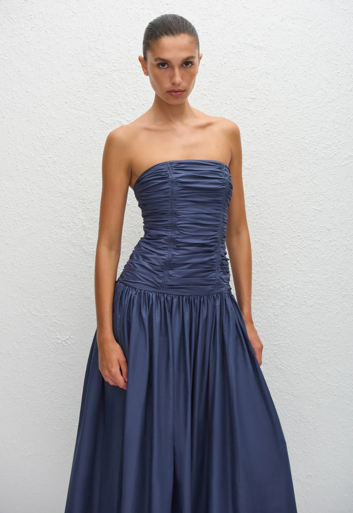 Strapless Drop Waist Dress - Dusk sold by Matteau product image thumbnail 2