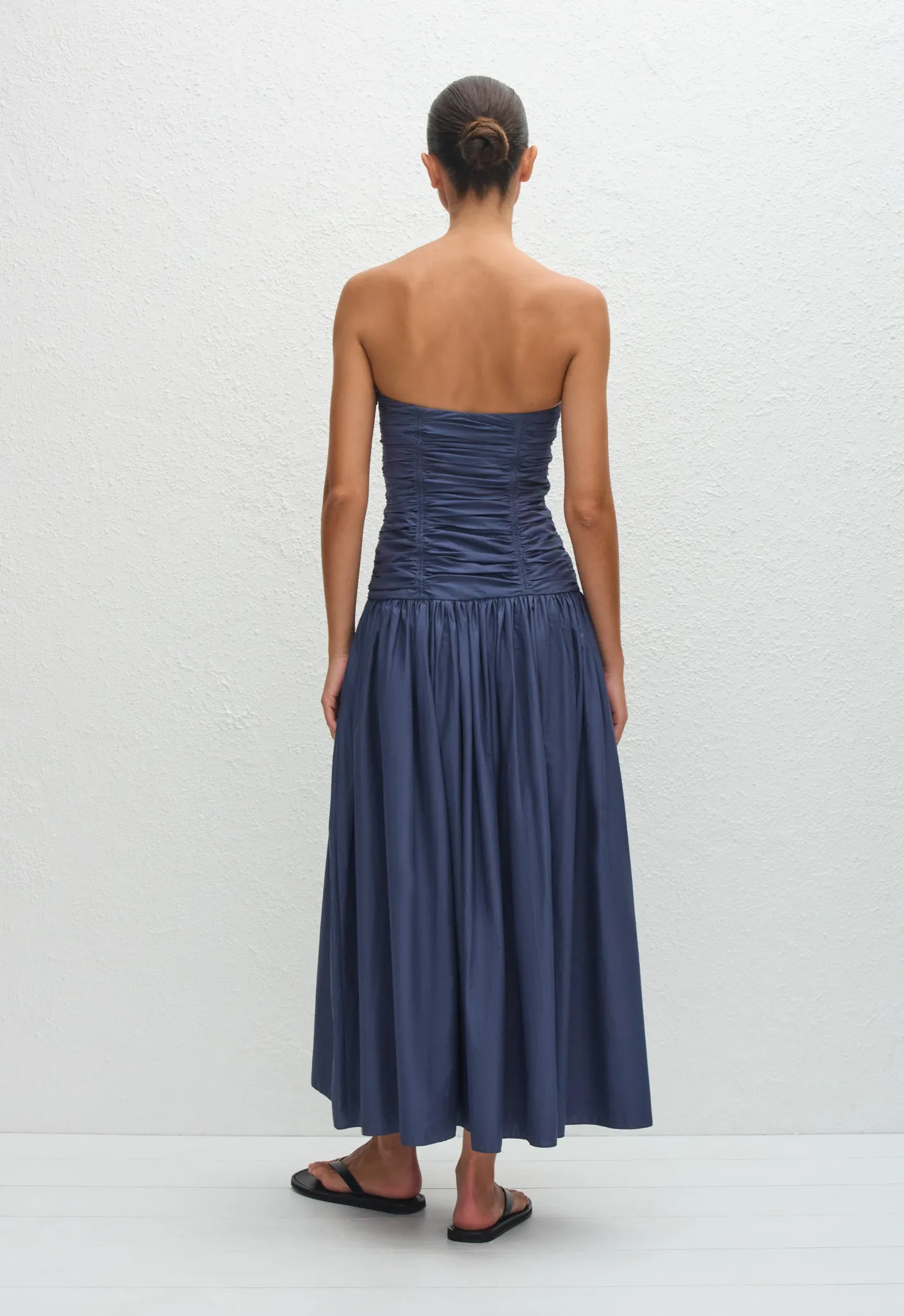 Strapless Drop Waist Dress - Dusk sold by Matteau product image thumbnail 4