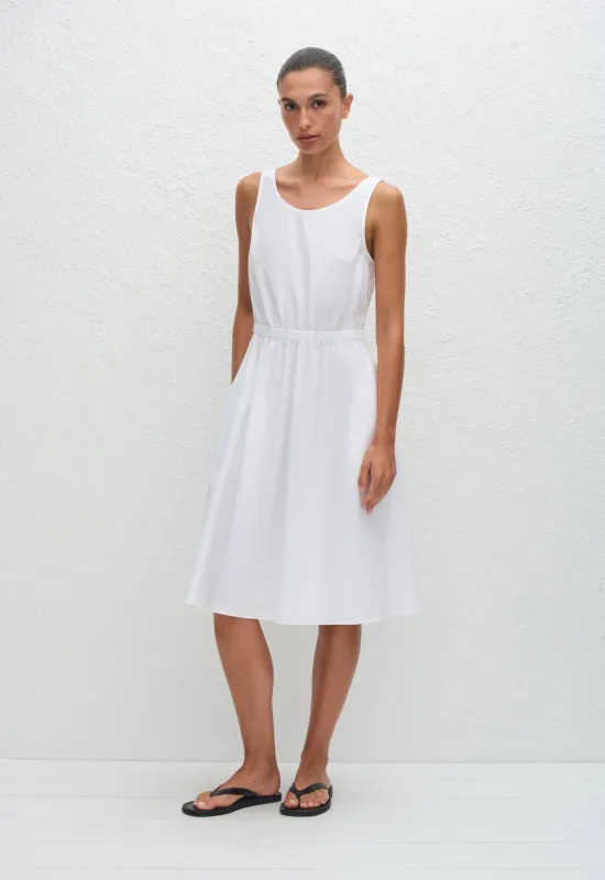 Tank Midi Dress - White sold by Matteau
