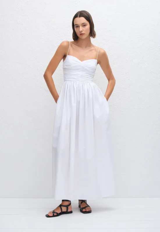 新品 the toe Montauk Waist Gather Dress Montauk Waist Gather Dress – THE TOÉ