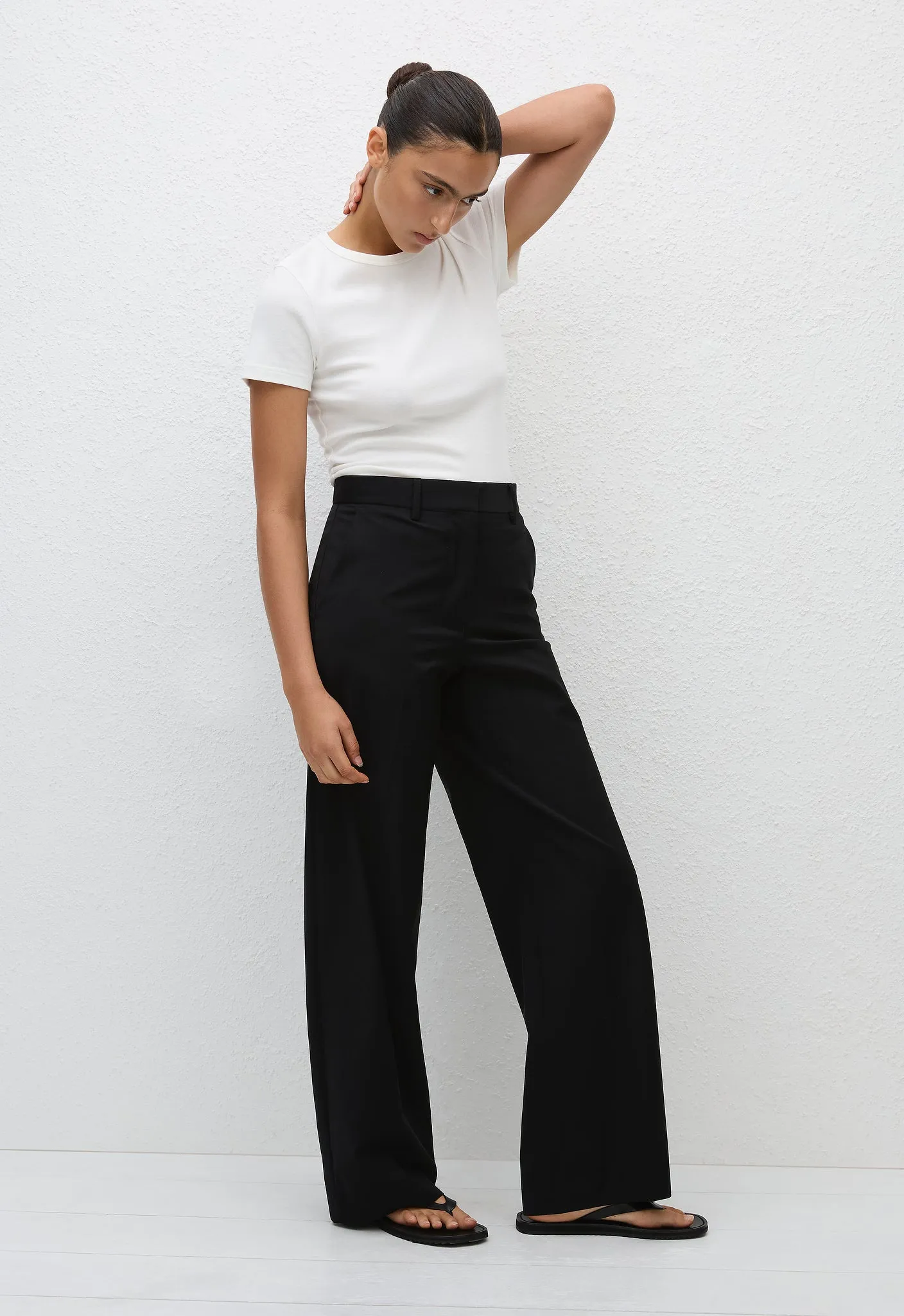 Relaxed Tailored Trouser - Black sold by Matteau product image thumbnail 3