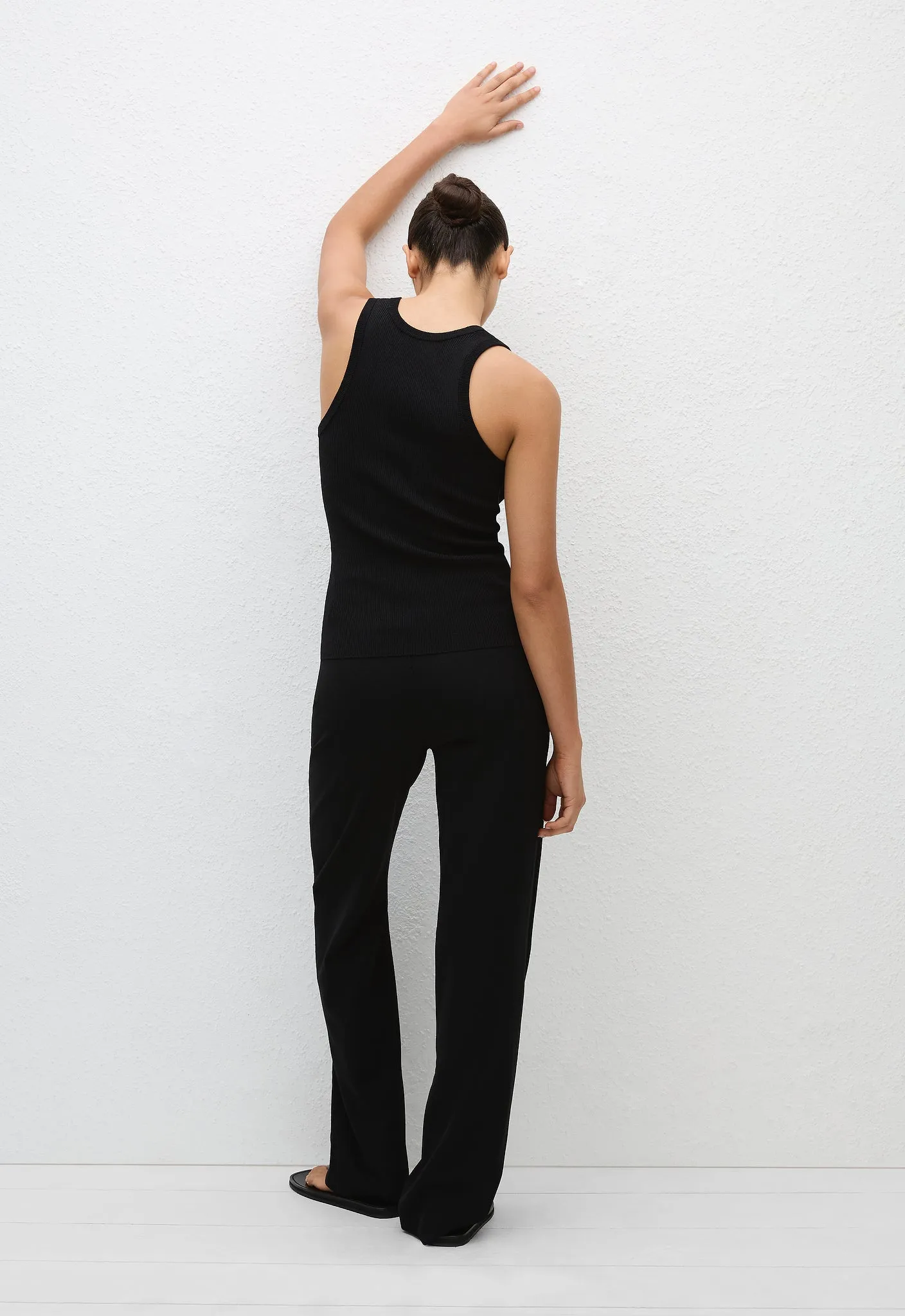 Ribbed Tank - Black sold by Matteau product image thumbnail 3
