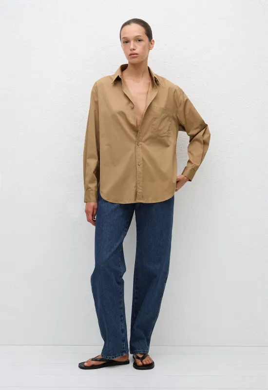 Classic Pocket Shirt - Stone sold by Matteau
