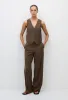 Tailored Waistcoat - Coffee sold by Matteau
