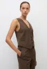 Tailored Waistcoat - Coffee sold by Matteau