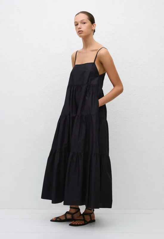 Tiered Sundress - Black sold by Matteau