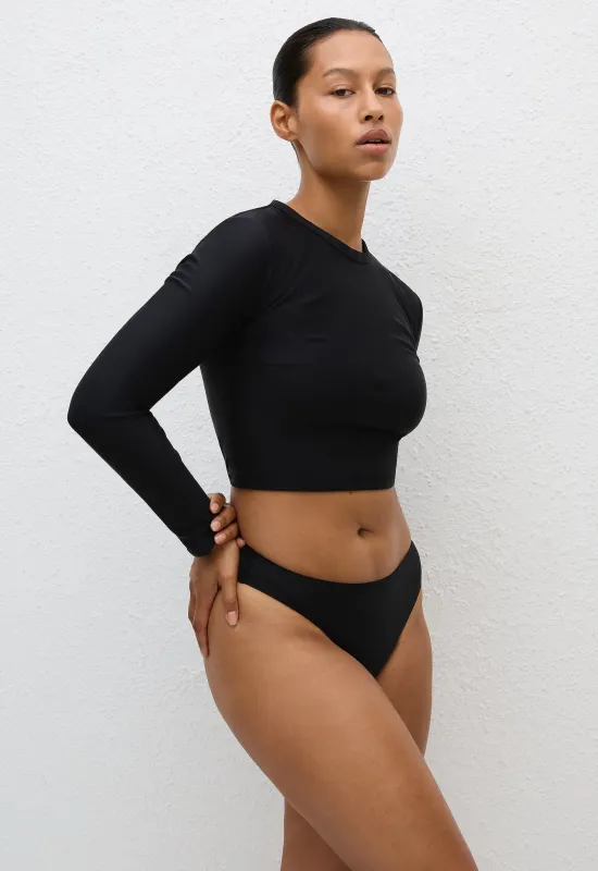 Long Sleeve Sun Tee - Black sold by Matteau