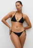 String Triangle Top - Black sold by Matteau