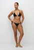 String Triangle Top - Black sold by Matteau