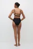 Wrap Triangle Top - Black sold by Matteau