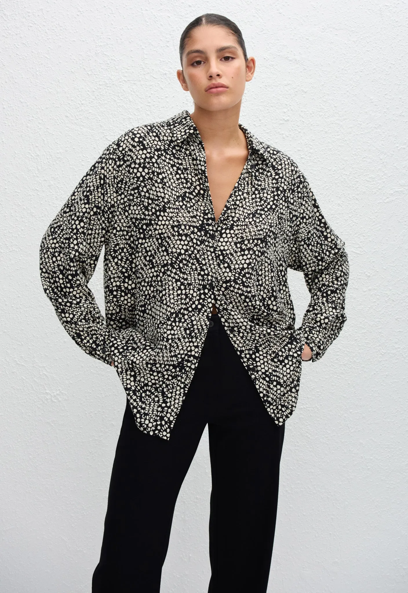 Long Sleeve Silk Shirt - Kyoto sold by Matteau product image thumbnail 3