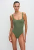 Nineties Maillot - Safari Crinkle sold by Matteau
