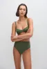 High Waist Brief - Safari Crinkle sold by Matteau