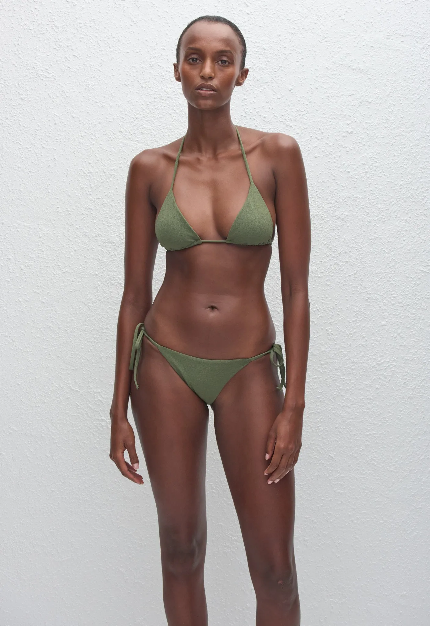 String Triangle Top - Safari Crinkle sold by Matteau product image thumbnail 2