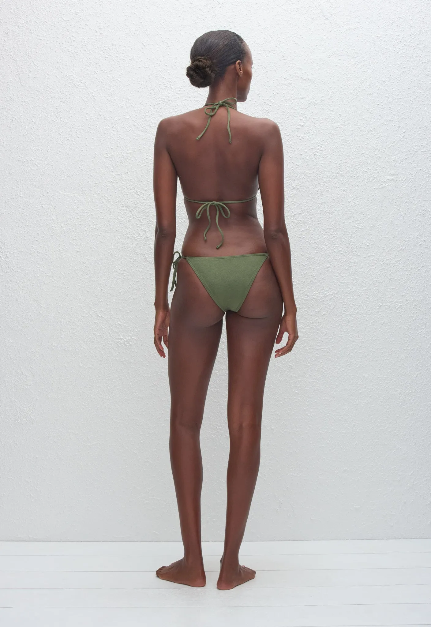 String Triangle Top - Safari Crinkle sold by Matteau product image thumbnail 4