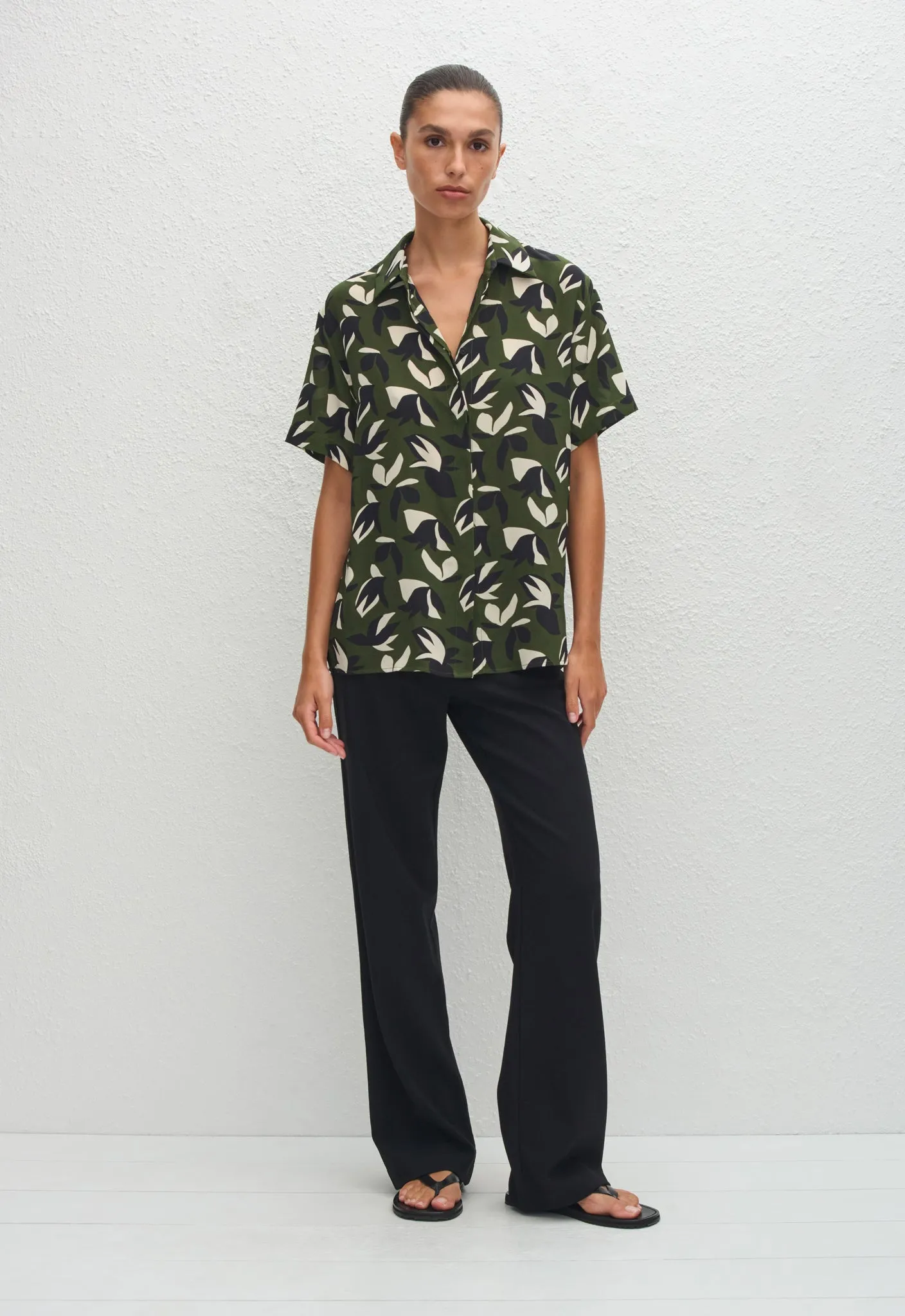 Short Sleeve Shirt - Agave sold by Matteau