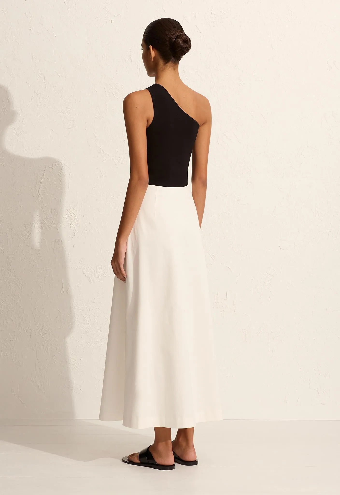 A-Line Skirt - Chalk sold by Matteau product image thumbnail 4