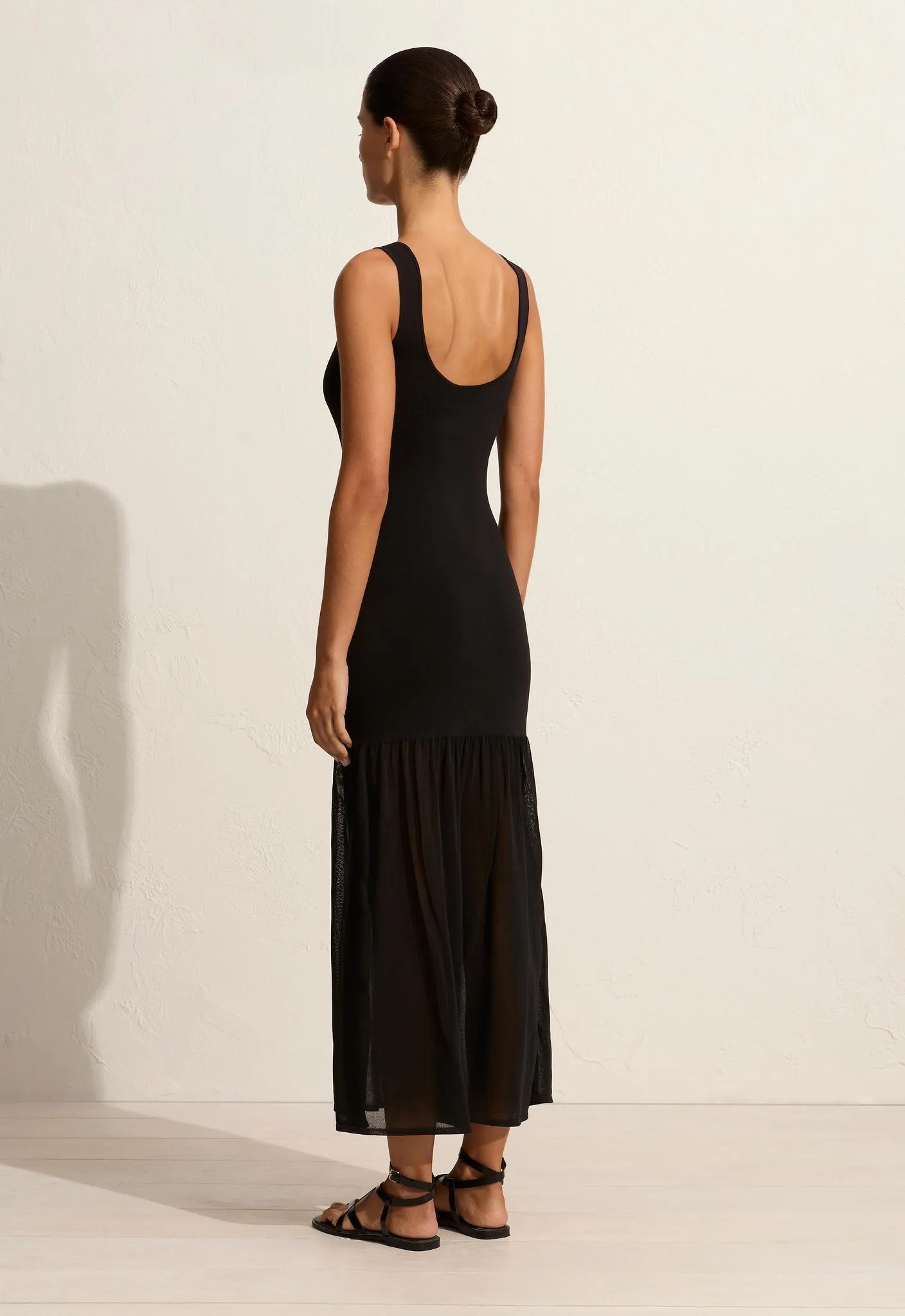 Drop Waist Knit Dress - Black sold by Matteau product image thumbnail 4