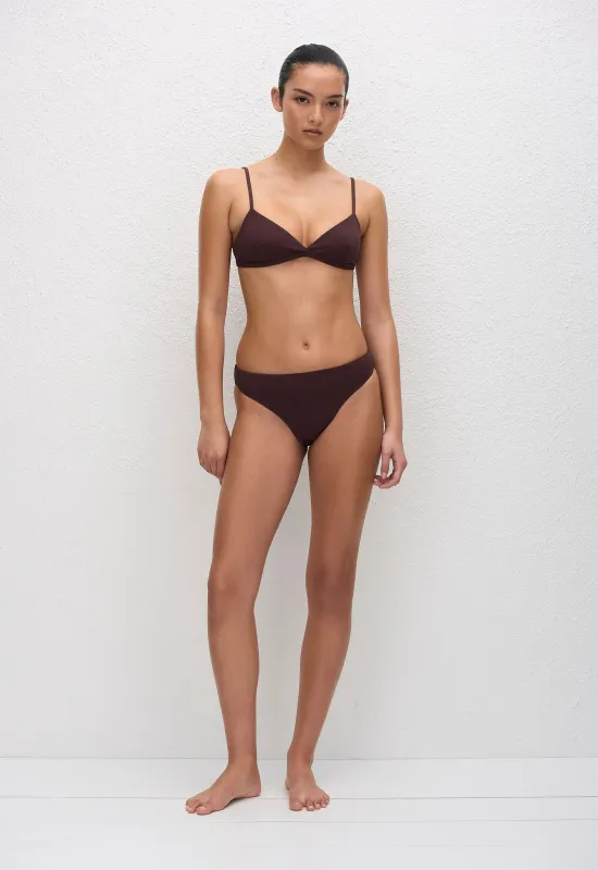 Nineties Classic Brief - Aubergine Crinkle sold by Matteau