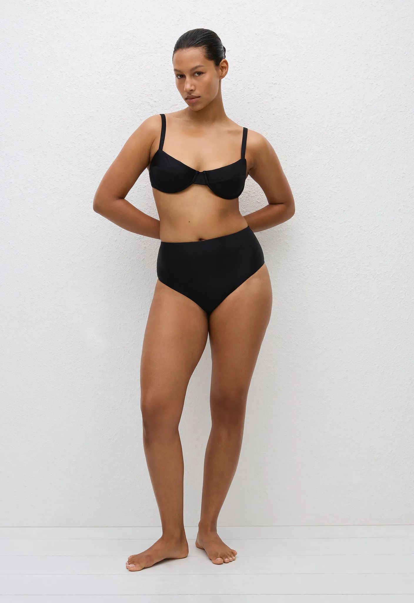 High Waist Brief - Deep Black sold by Matteau product image thumbnail 3