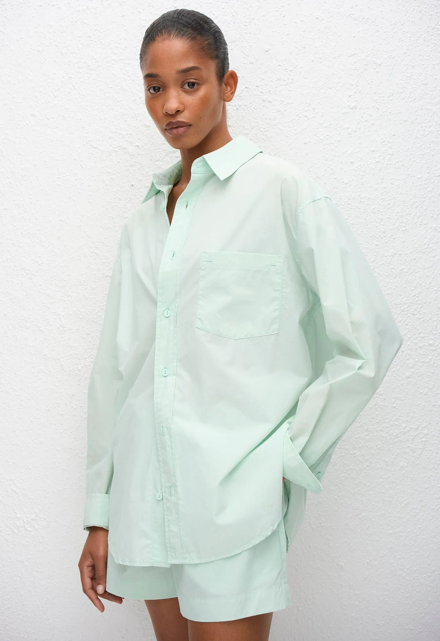 Relaxed Shirt - Mint sold by Matteau product image thumbnail 2