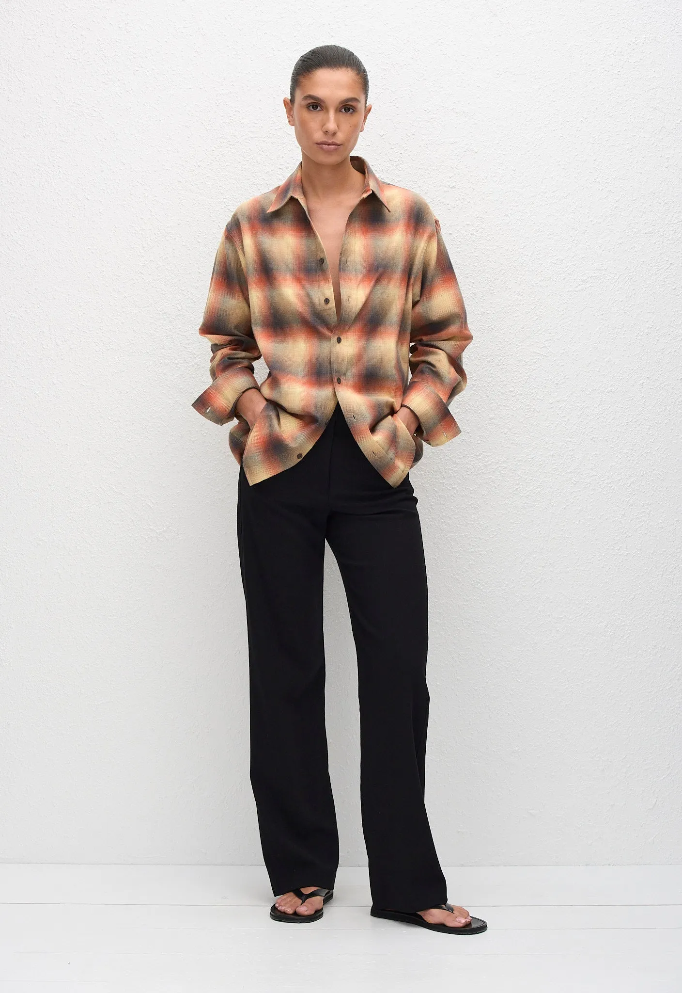 Flannel Shirt - Sunset Check sold by Matteau