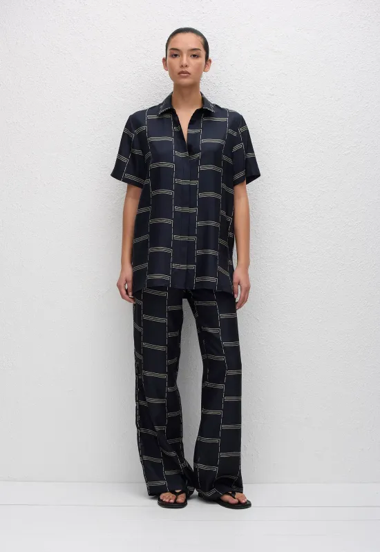 Twill Short Sleeve Shirt - Bamboo sold by Matteau