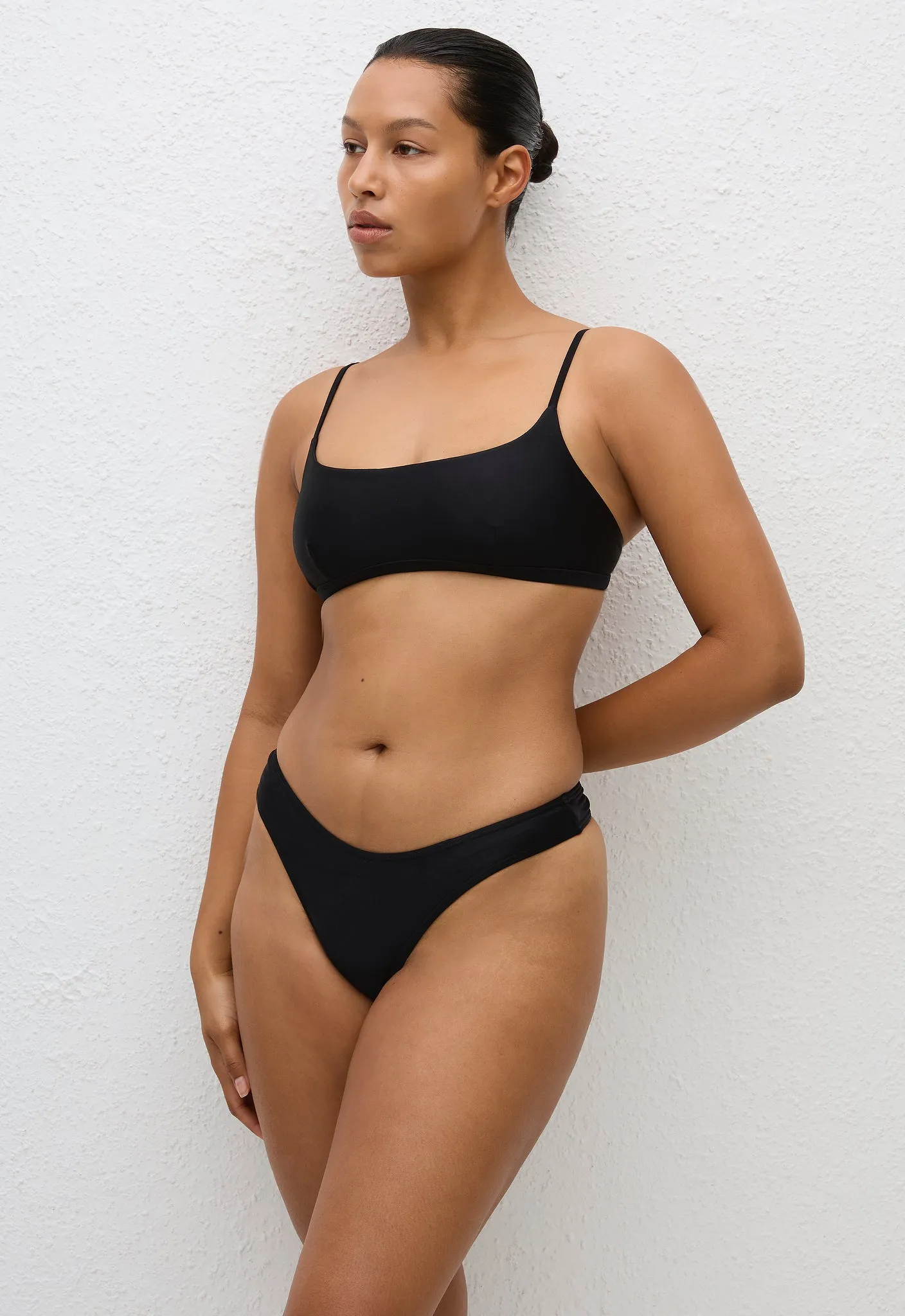 Nineties Brazilian Brief - Deep Black sold by Matteau product image thumbnail 2