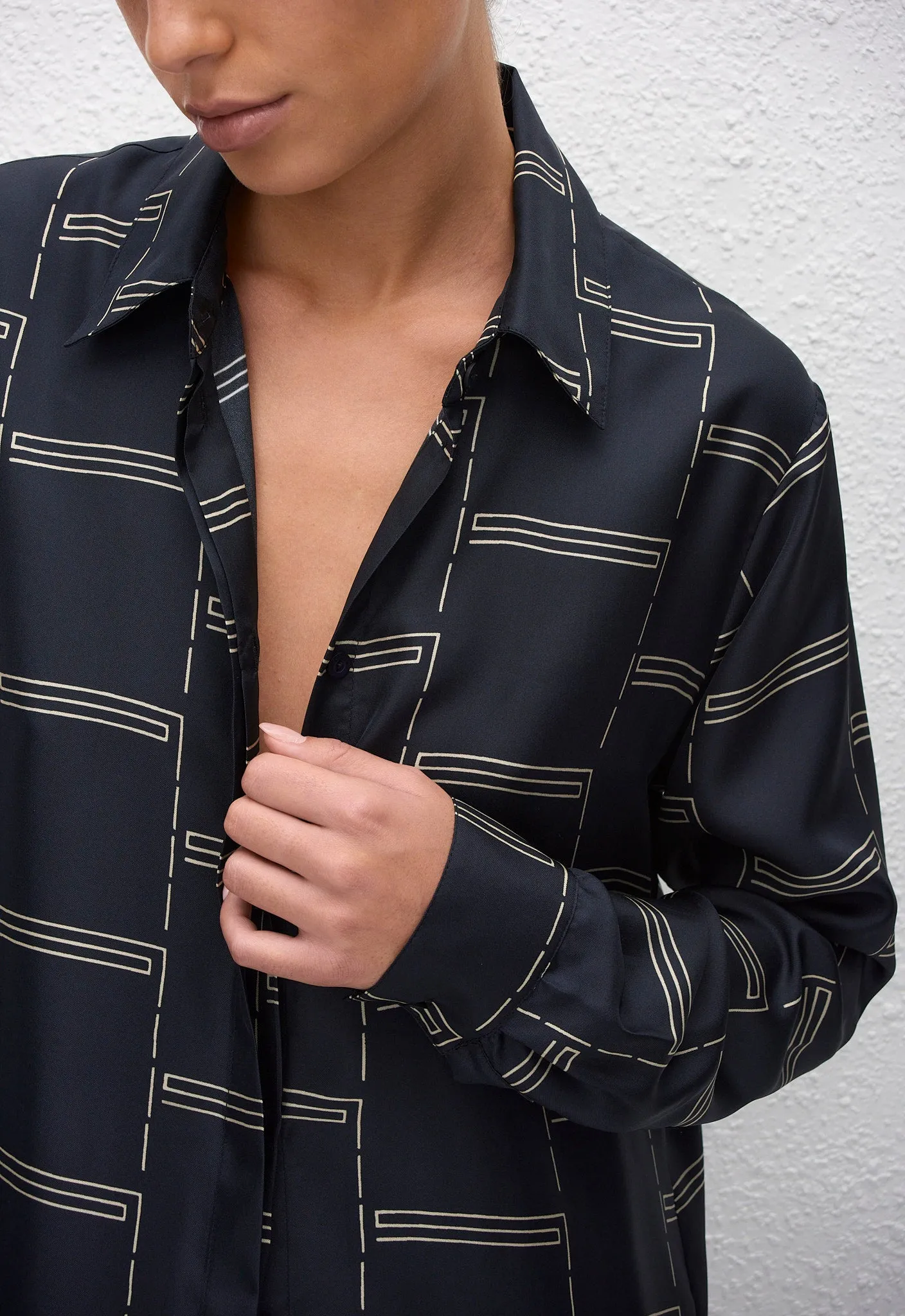 Twill Long Sleeve Shirt - Bamboo sold by Matteau product image thumbnail 3