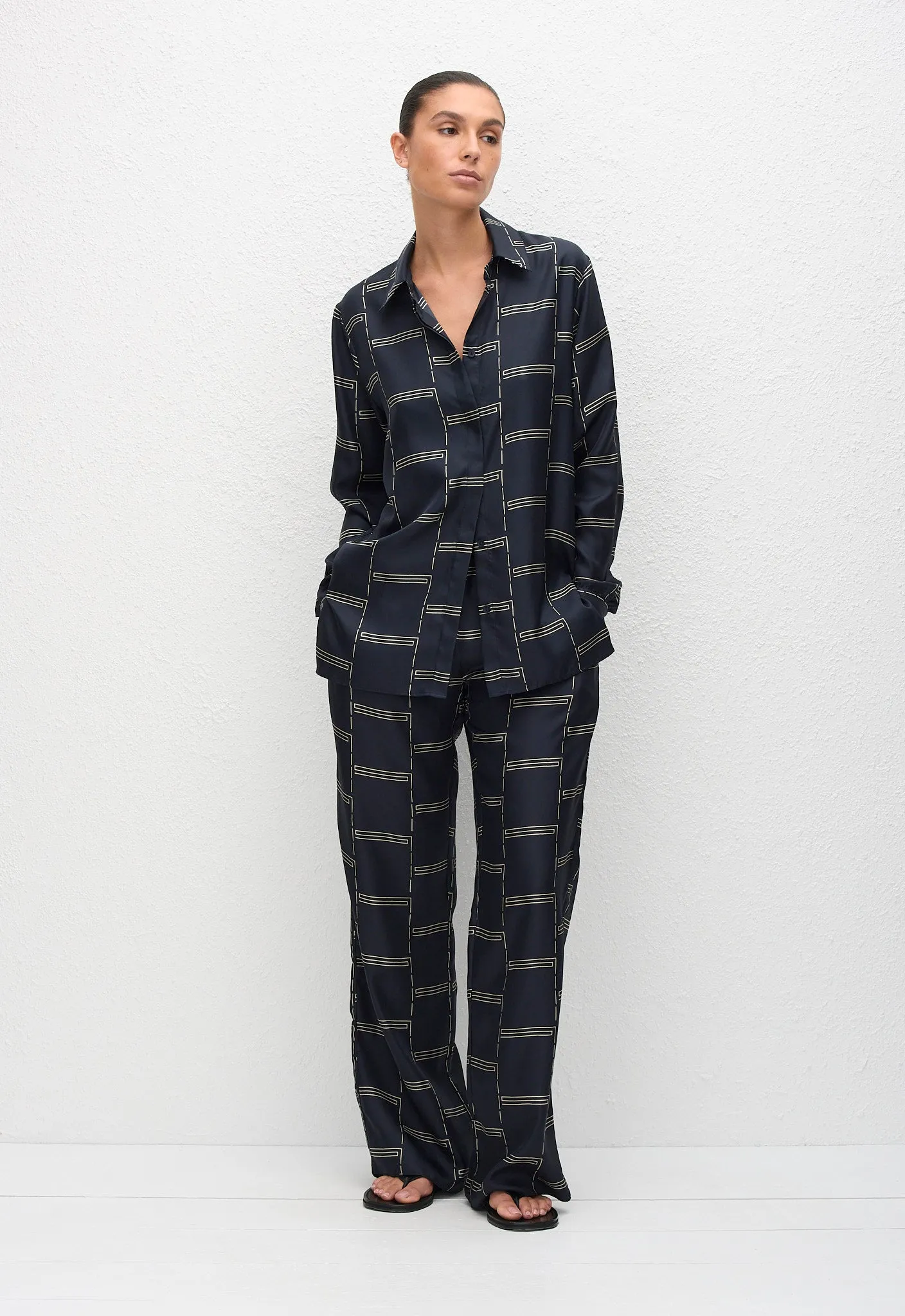 Twill Long Sleeve Shirt - Bamboo sold by Matteau