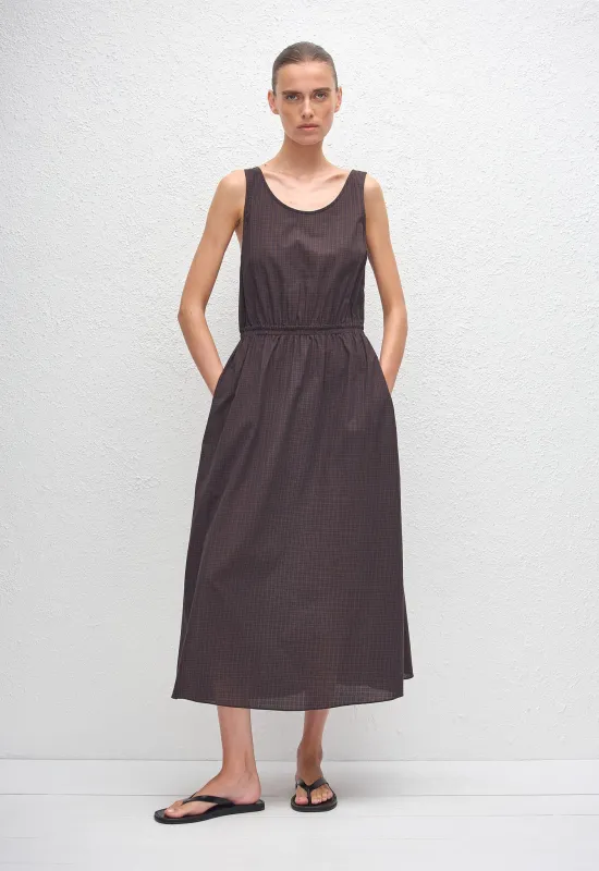 Tank Midi Dress - Nantucket Check made by Matteau