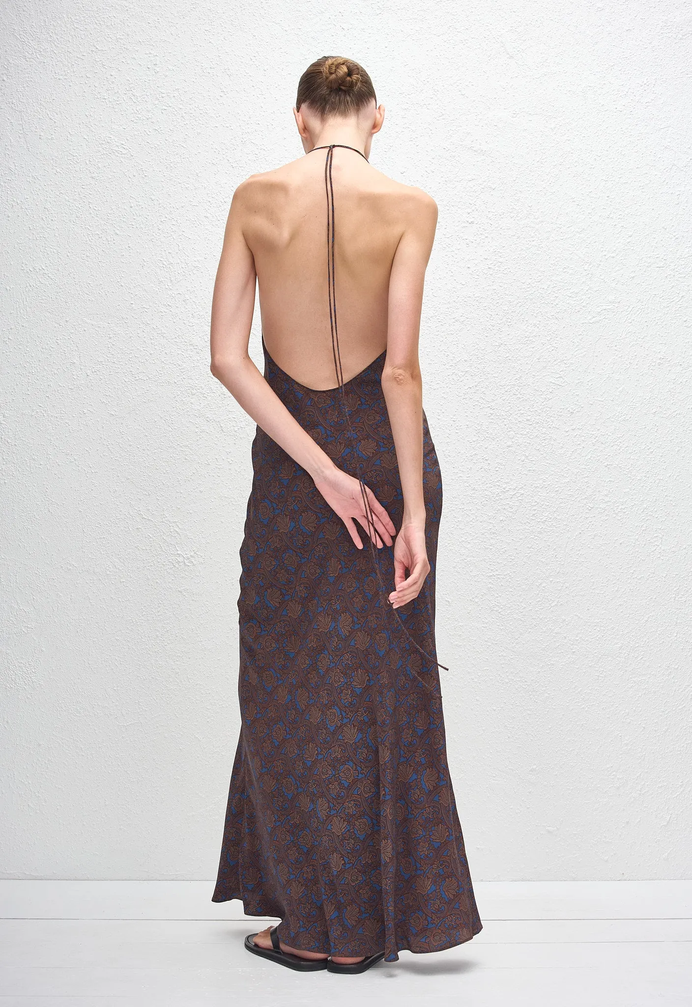 Low Back Halter Dress - Marrakesh sold by Matteau product image thumbnail 2