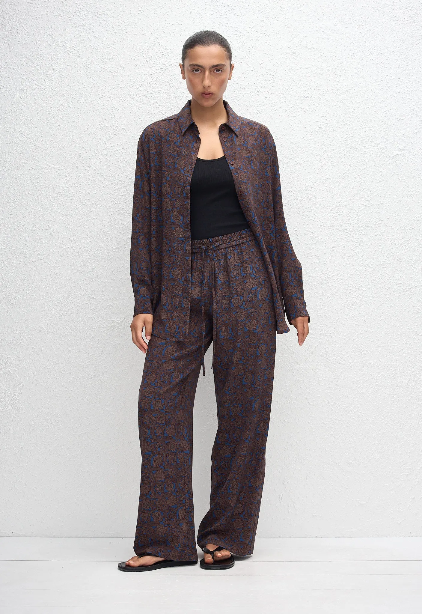 Long Sleeve Silk Shirt - Marrakesh sold by Matteau product image thumbnail 2