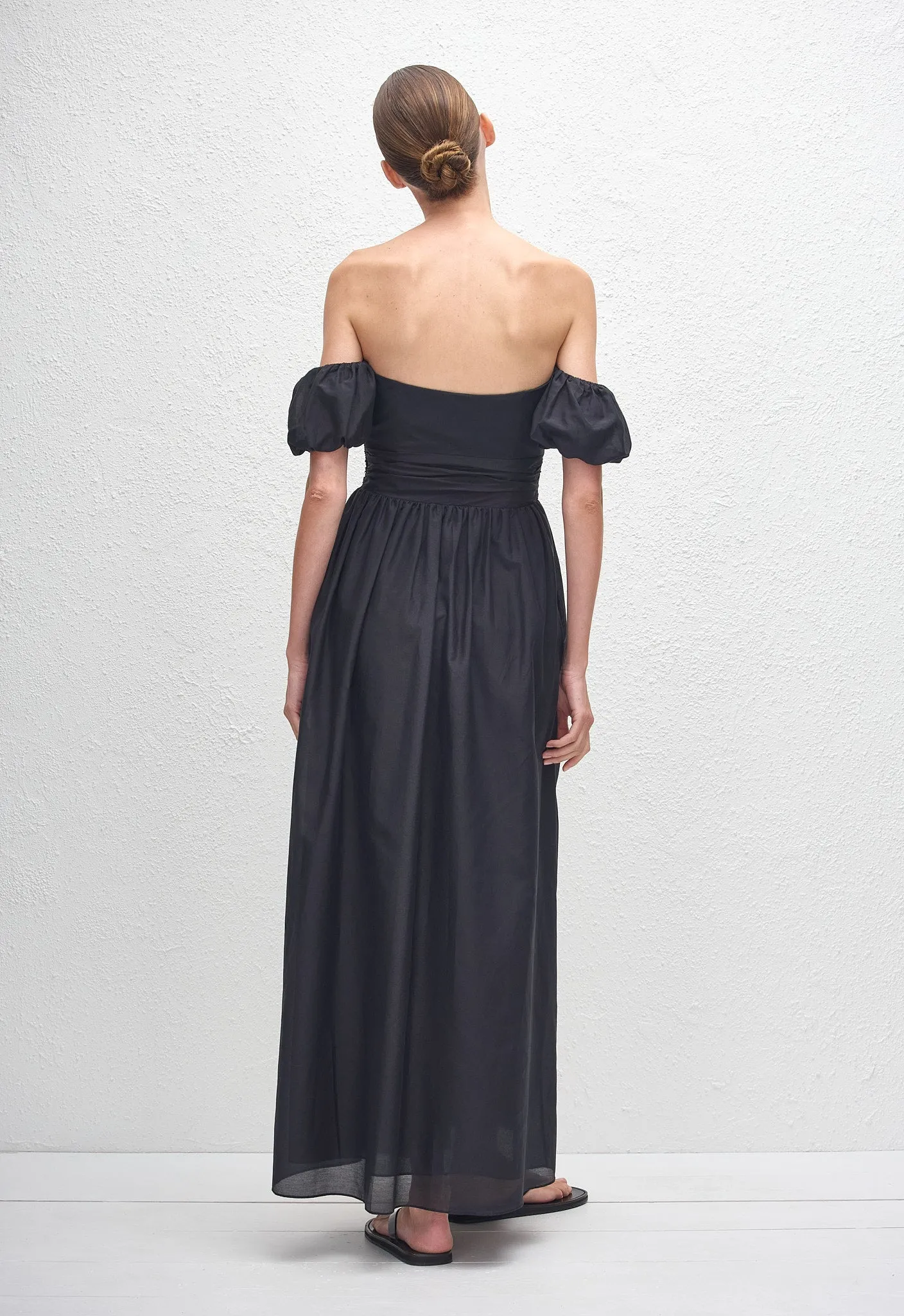 Off Shoulder Midi Dress - Black sold by Matteau product image thumbnail 4