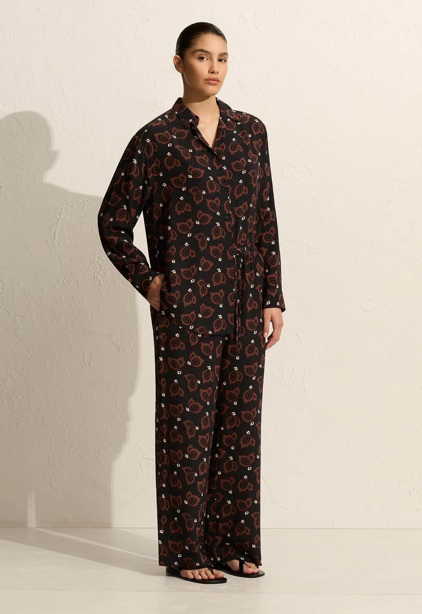 Long Sleeve Silk Shirt - Casablanca sold by Matteau product image thumbnail 3