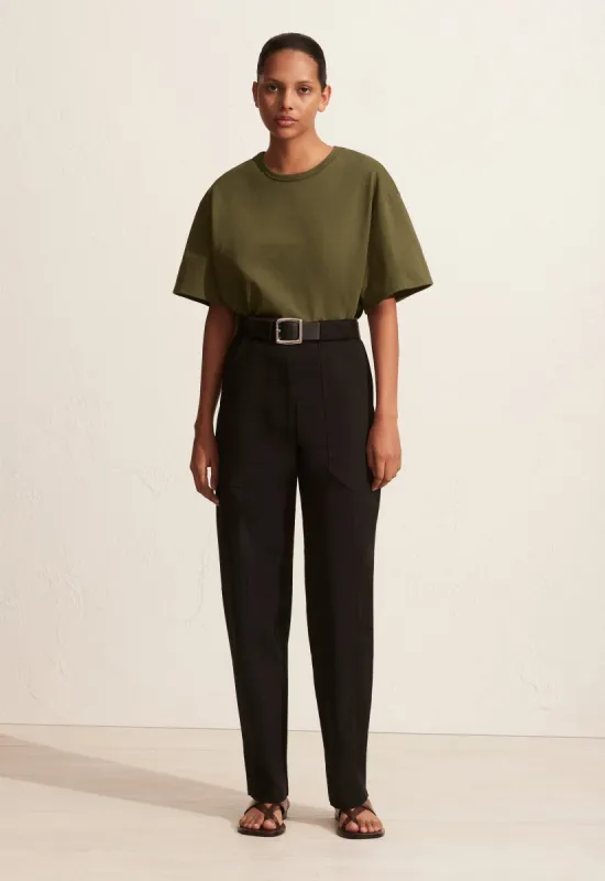 The Circle Back Tee - Khaki sold by Matteau