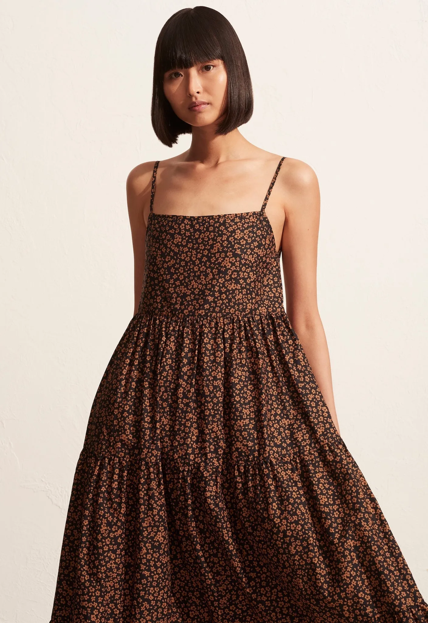 The Tiered Low Back Sundress - Marigold sold by Matteau product image thumbnail 3